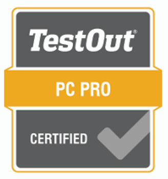 PC Pro Certification exam logo.